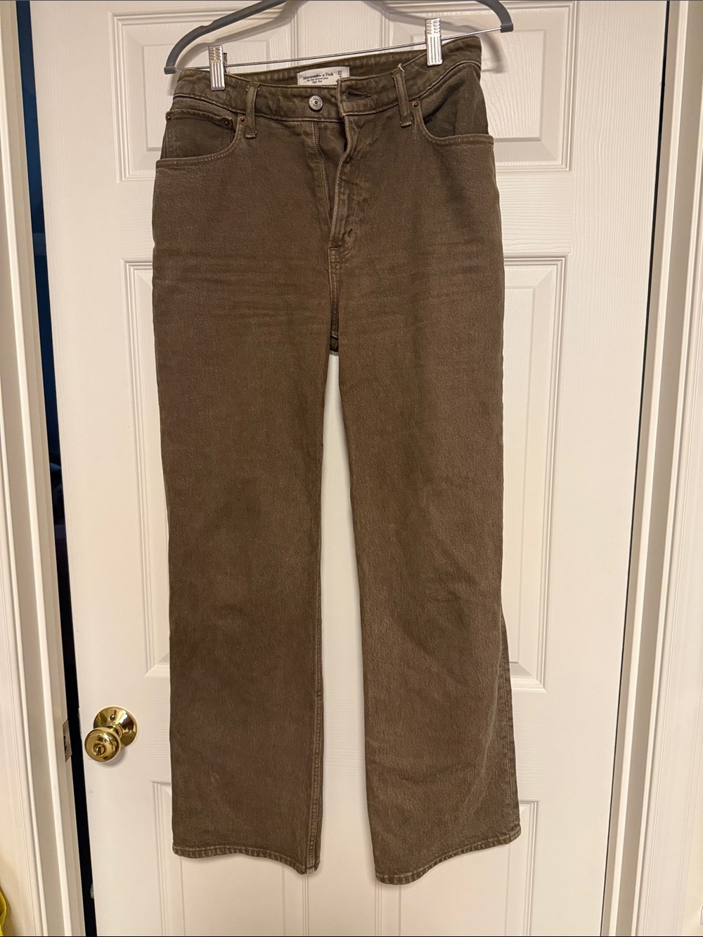 Abercrombie & Fitch Brown Corduroy Bootcut Jeans